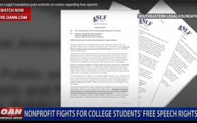 One America News: SLF puts schools on notice regarding free speech