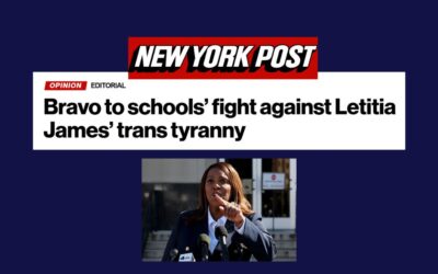 NY Post: Bravo to schools’ fight against Letitia James’ trans tyranny