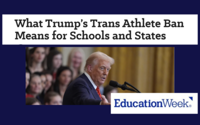 Education Week: What Trump’s trans athlete ban means for schools and states